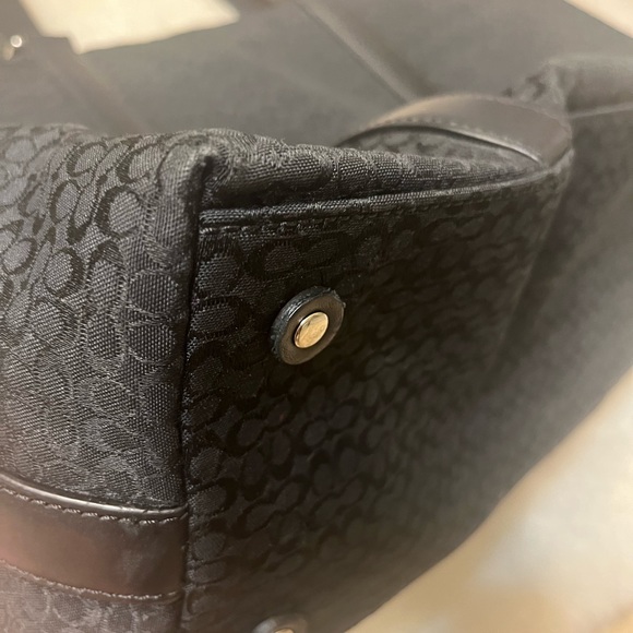 Coach Hampton Multi-Purpose Weekender Tote Diaper Bag F77014 - Picture 8 of 8